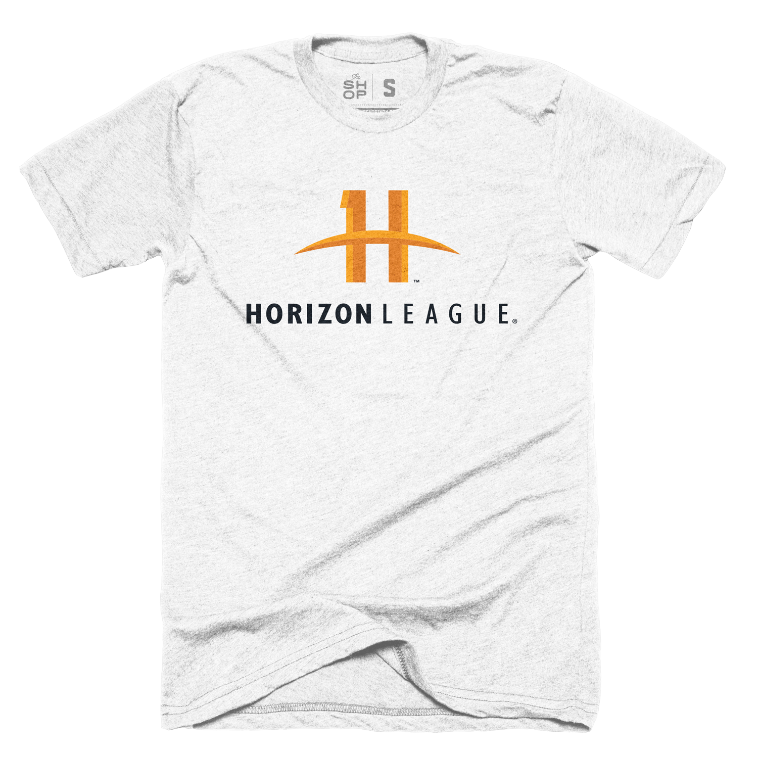 Horizon League Logo White T-Shirt